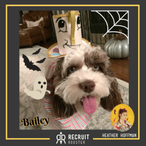 Dog in teacup costume