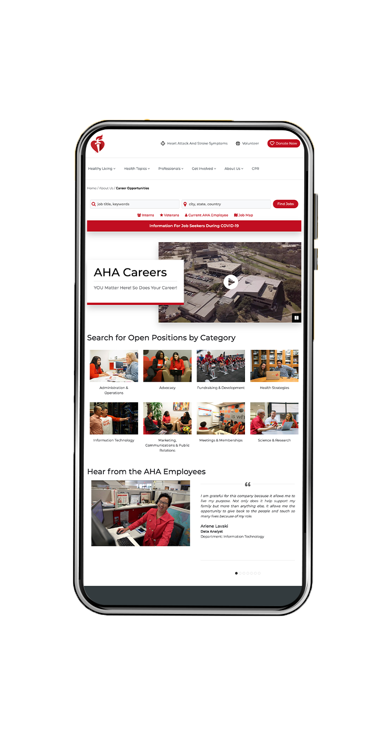 Creative Career Site phone_2