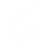 Accessibility wheelchair_white