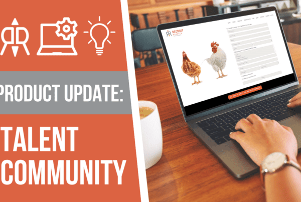 Product Update: Talent Community, laptop image