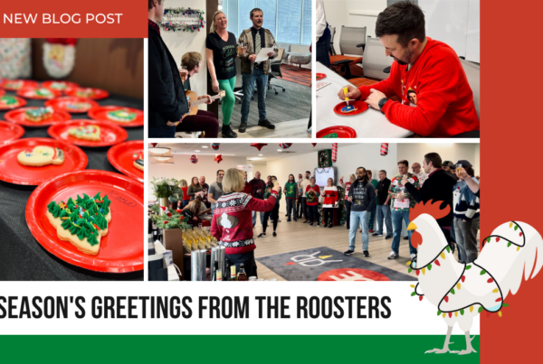 Recruit Rooster 2022 holiday party