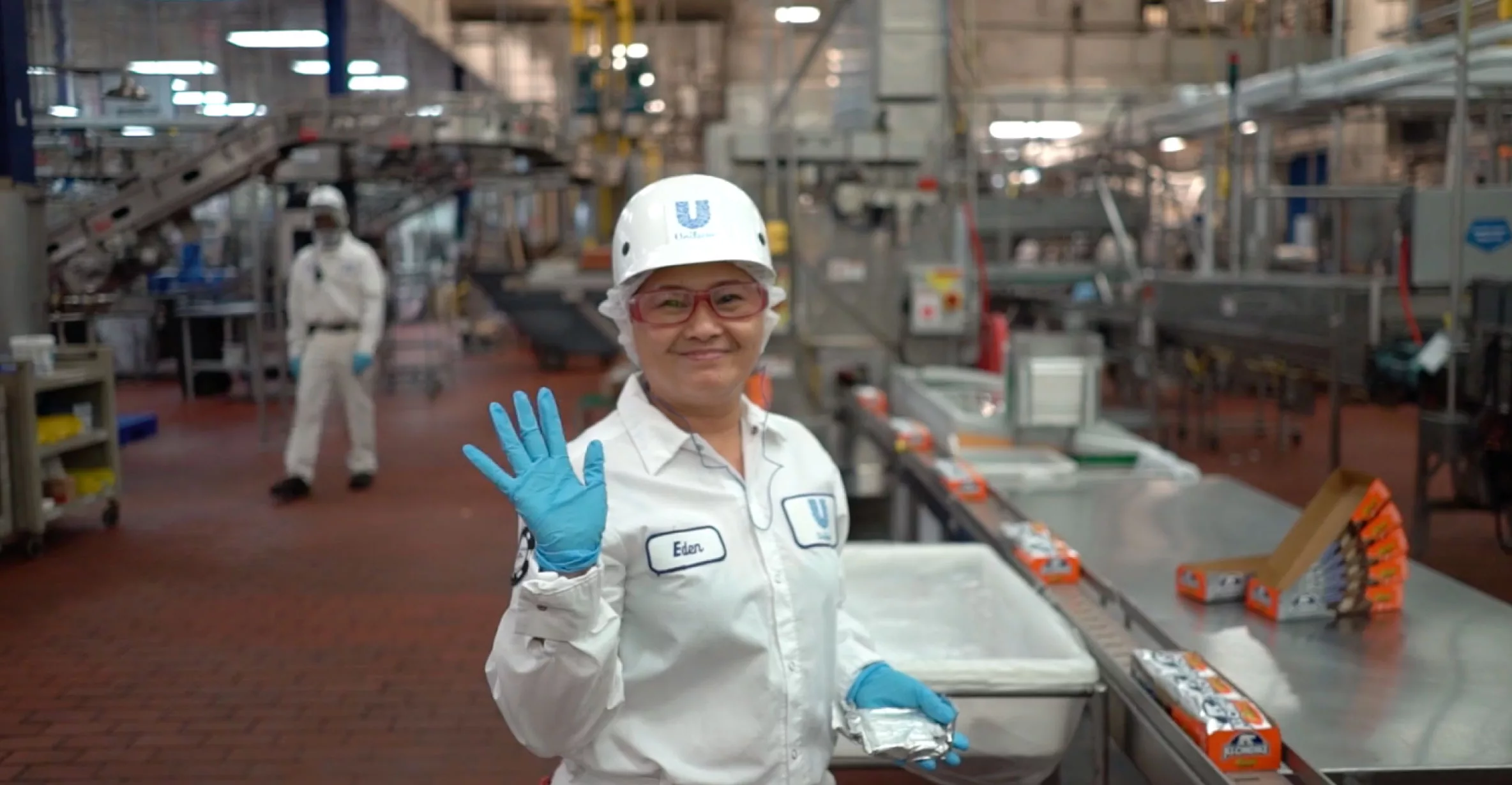 Video still for Unilever's employer brand recruitment marketing video
