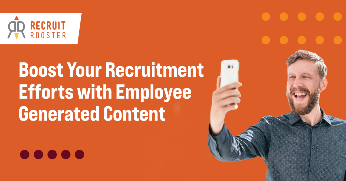 Create employee generated content with the help of Recruit Rooster's Talent Attract video app