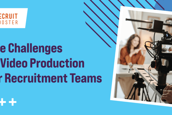 This blog post by Recruit Rooster discusses the challenges of video marketing for recruitment teams