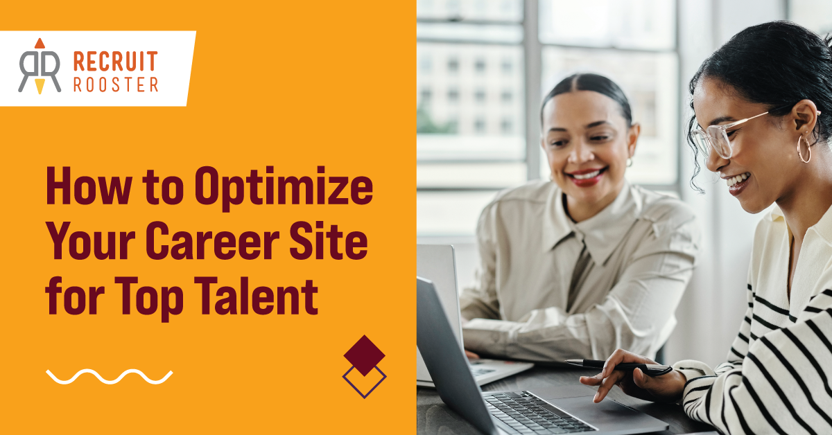 Career site optimization with Recruit Rooster's career site services